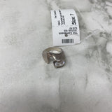 925 WOMEN'S RING silver clear 7