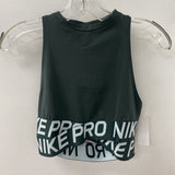 NIKE WOMEN'S ACTIVE TOP green white S