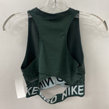 NIKE WOMEN'S ACTIVE TOP green white S