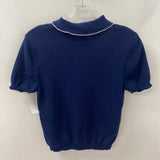ZARA WOMEN'S SWEATER navy white S