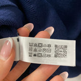 ZARA WOMEN'S SWEATER navy white S