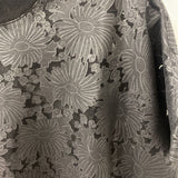 TED BAKER WOMEN'S BLOUSE/SHIRT black floral XS/0