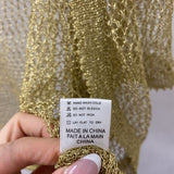 rosalinda WOMEN'S CARDIGAN gold S