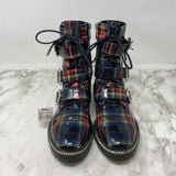 Jessica Simpson WOMEN'S BOOTS plaid 8