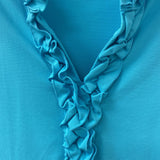 lilly pulitzer WOMEN'S ACTIVE TOP turquoise S
