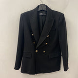ZARA WOMEN'S BLAZER/JACKET black L