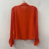 ZARA WOMEN'S BLOUSE/SHIRT orange M