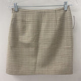 EVER NEW melbourne WOMEN'S SKIRT beige plaid 4