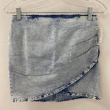 WOMEN'S SKIRT blue faded S/M