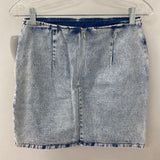 WOMEN'S SKIRT blue faded S/M