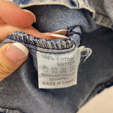 WOMEN'S SKIRT blue faded S/M