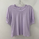 VELVET by graham & spencer WOMEN'S T-SHIRT lilac XS