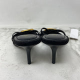 ZARA WOMEN'S HEELS black gold 38