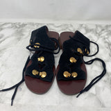 SEE BY CHLOE WOMEN'S SANDALS black gold 41