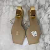 Cult Gaia WOMEN'S HEELS beige clear gold 39.5