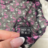 WOMEN'S SCARF/SHAWL pink black