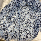 OLD NAVY WOMEN'S SCARF/SHAWL blue navy white