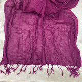 noa noa WOMEN'S SCARF/SHAWL fuschia