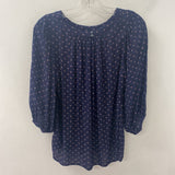 GAP WOMEN'S TOP navy orange white S