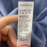TOPSHOP WOMEN'S BLOUSE/SHIRT blue multi 2