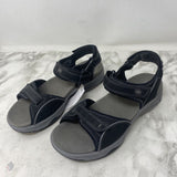CLARKS WOMEN'S SANDALS black grey 9