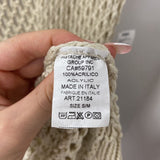 PISTACHE WOMEN'S CARDIGAN cream S/M