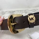 MICHAEL/Michael Kors WOMEN'S BELT brown gold S