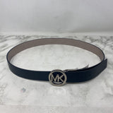 MICHAEL/Michael Kors WOMEN'S BELT black silver L