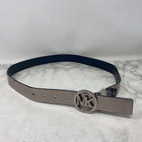 MICHAEL/Michael Kors WOMEN'S BELT black silver L