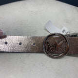 MICHAEL/Michael Kors WOMEN'S BELT black silver L
