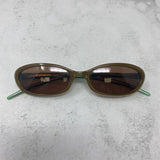 MICHAEL KORS WOMEN'S SUNGLASSES tan green