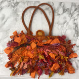 WOMEN'S BAG orange pink