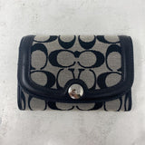 COACH WOMEN'S WALLET/WRISTLET black grey