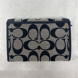 COACH WOMEN'S WALLET/WRISTLET black grey