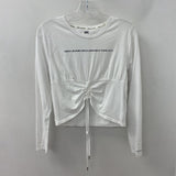 DKNY WOMEN'S T-SHIRT white M