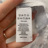 c&c california WOMEN'S BLOUSE/SHIRT white grey-blue tie-dye M