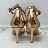 SAM EDELMAN WOMEN'S HEELS rose gold 8.5