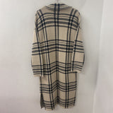 Jessica Simpson WOMEN'S COAT beige black plaid `M