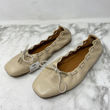 CHLOE WOMEN'S FLATS cream 38