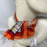 CACHAREL WOMEN'S SCARF/SHAWL orange beige red