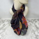SILK ROUTE WOMEN'S SCARF/SHAWL brown purple orange