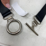 Northern Reflections WOMEN'S BELT black silver L/XL