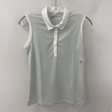 NIKE WOMEN'S ACTIVE TOP white grey S