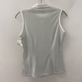 NIKE WOMEN'S ACTIVE TOP white grey S