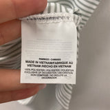 NIKE WOMEN'S ACTIVE TOP white grey S
