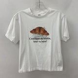 UNIQLO WOMEN'S T-SHIRT white S