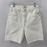AGOLDE WOMEN'S SHORTS off white S/27