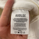 AGOLDE WOMEN'S SHORTS off white S/27