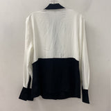 MELANIE LYNE WOMEN'S BLOUSE/SHIRT black white 12