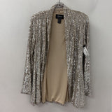LYMAN by Frank Lyman WOMEN'S CARDIGAN silver sand 10